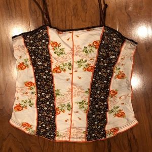 Free People Spaghetti Strap Top